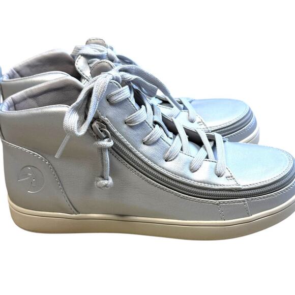 BILLY adaptive silvers sneaker lace mid top size 7 NWT - Picture 15 of 16